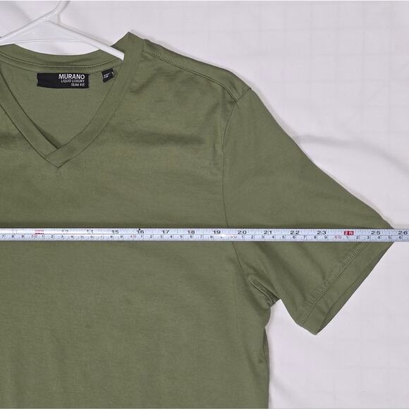 Murano Olive Short Sleeve V-Neck Tee - Picture 4 of 6